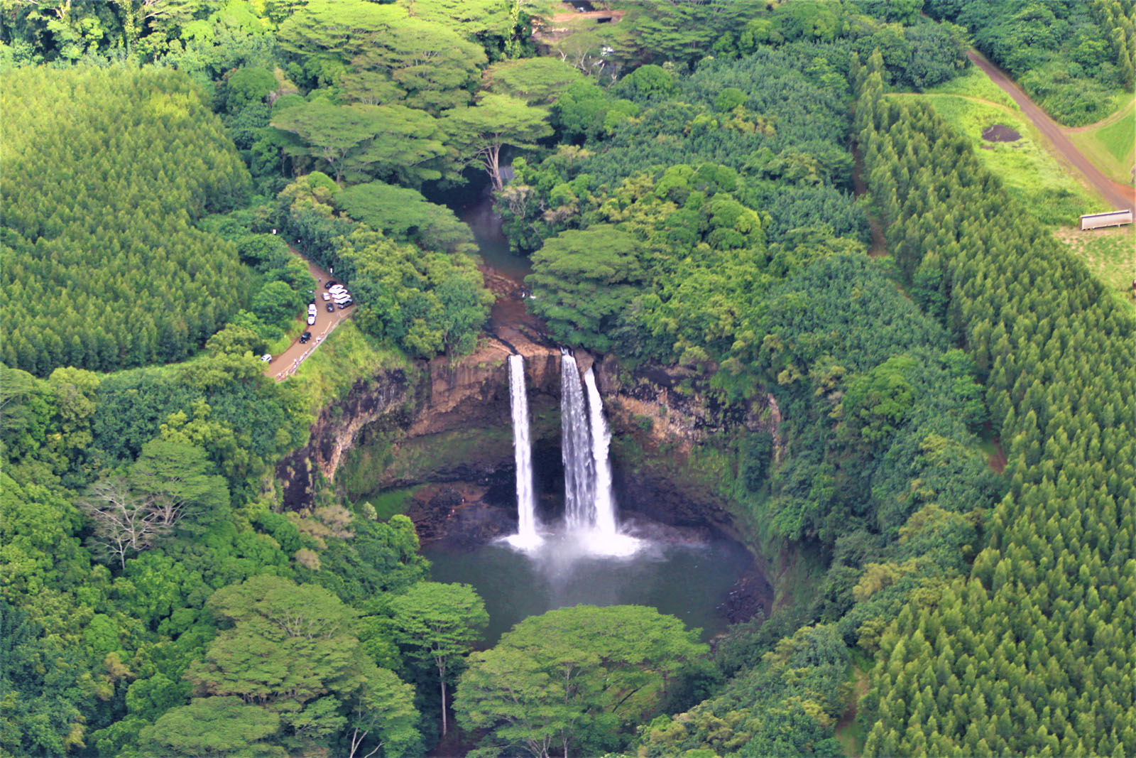 Wailua Falls by Kauai Plane Tour