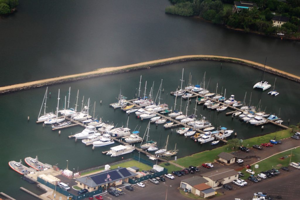 Kauai Air Tour Nawiliwili Harbor Lihue HI