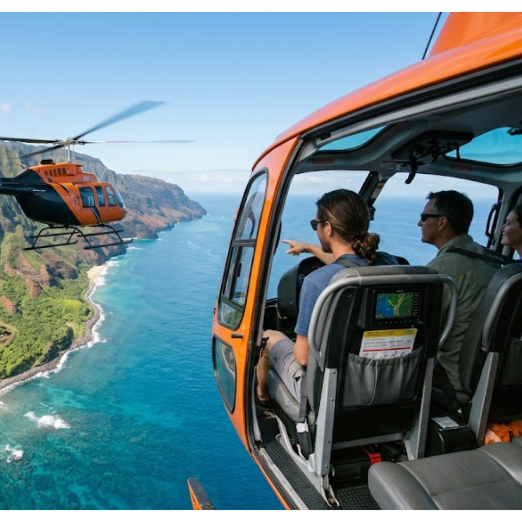 how to pick a helicopter touring company in Kauai