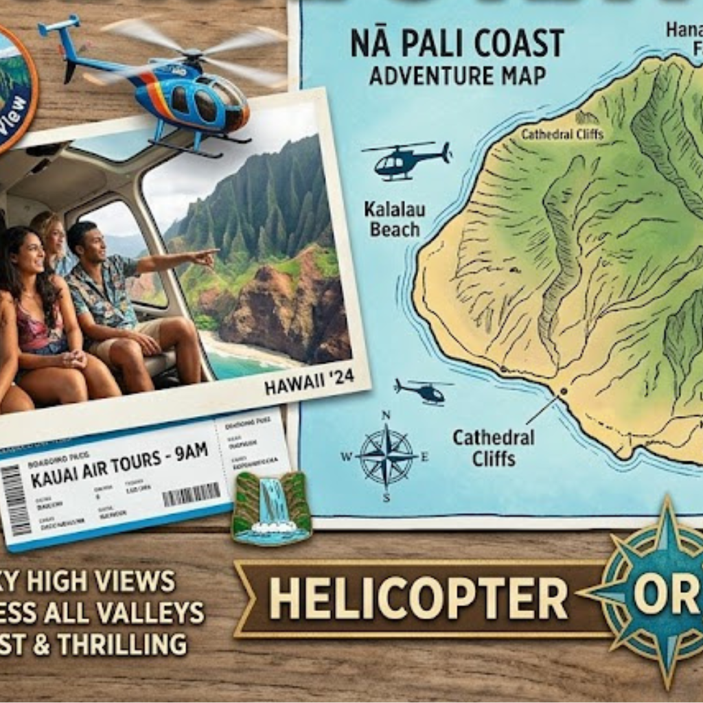 Which Kauai helicopter tour has the best views