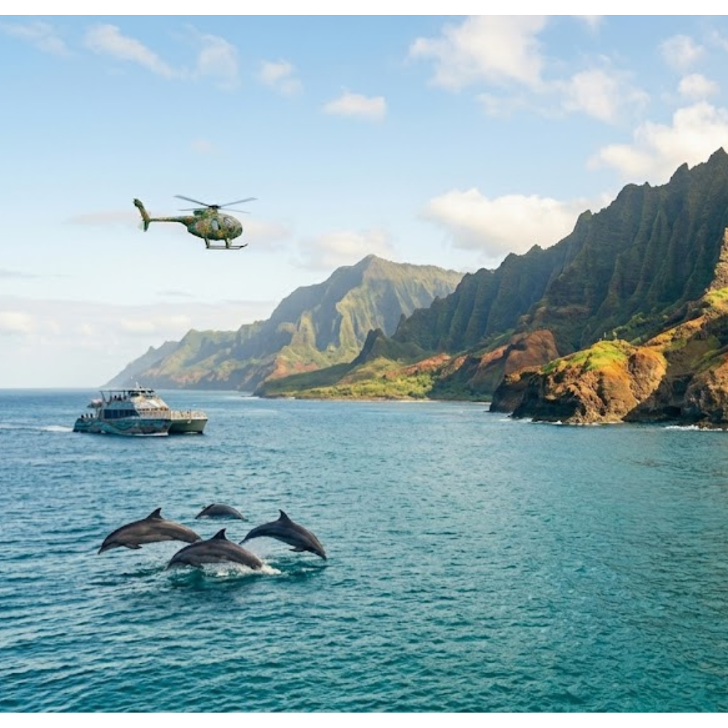 Which is better Kauai helicopter tour or boat tour 